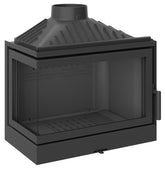 Dorako ECO MAX 7 - Hjørne - basic - 12,3 kW - Peisfokus