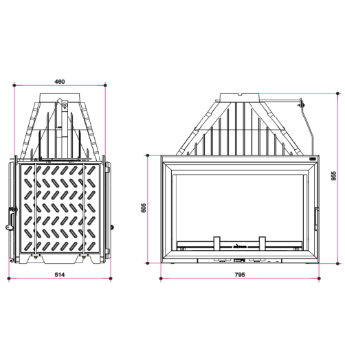 Invicta 800 DF, 11 kW - Peisfokus